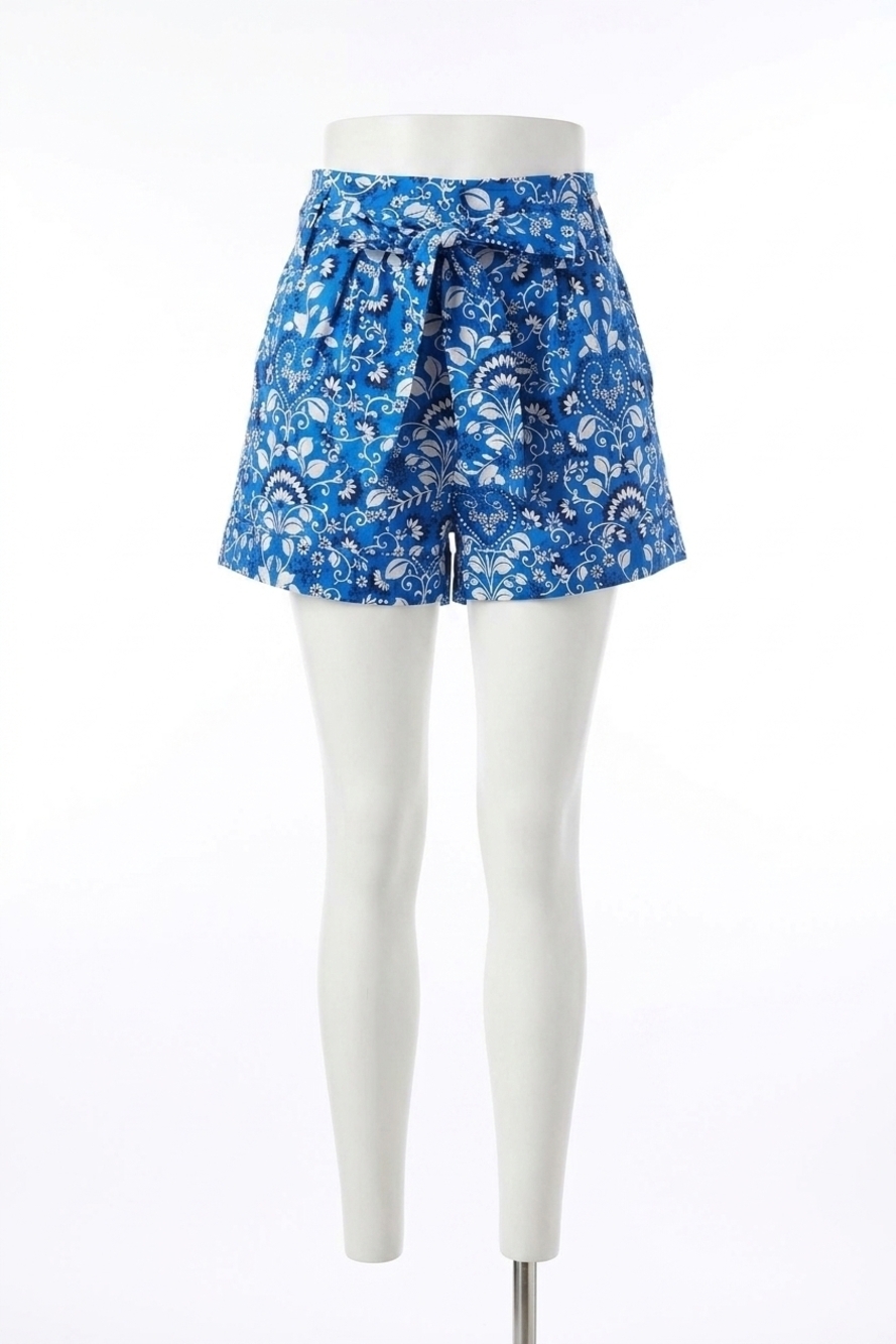 NEW SUGARLIPS zaferia bermuda shorts in lt-blue-whit